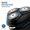 SH30 Replacement Heads for Philips Norelco S1560, Replacement Blades for Philips Series 3000, 2000, 1000 and S738 Shavers
