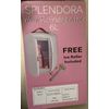 Makeup Fridge w/Light Up Mirror By Splendora, White/Rose Gold Accents