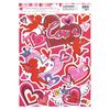 Valentine Window Clings Hearts and Roses