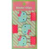 Sanrio Kitty Die Cut W Clip 3P 7658