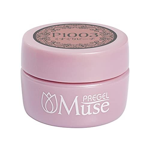 PREGEL Muse PGU-P1003 Color Gel Tickle Peach, 0.1 oz (3 g)