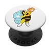 Bee Baseball Baseball glove Sports PopSockets Standard PopGrip