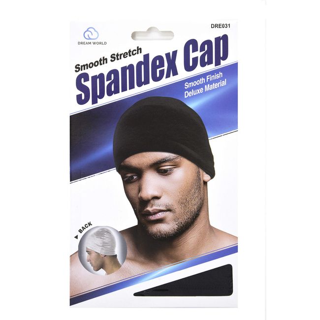 DREAM Smooth Stretch Spandex Cap (Pack of 12) (Model: 031)