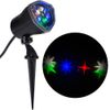 LED Projection-Whirl-a-Motion-Stars Multi-color Stake Light