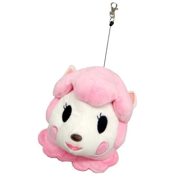 Tobidase Doubutsu No Mori Plush Toy Pass Case Lisa / Risa