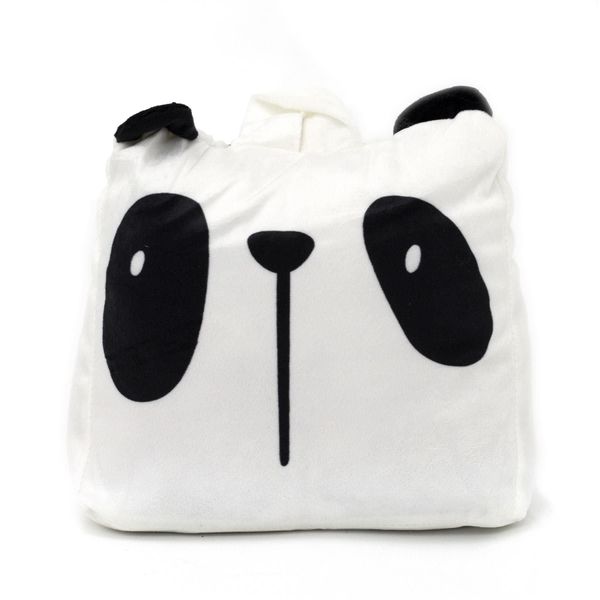 Carousel Home Decorative Fabric Safari Animal Doorstop Cute Door Holder | Novelty Indoor Door Stop Childrens Room Nursery Doorstop | Jungle Animal Door Stopper Weighted Door Stop - Panda