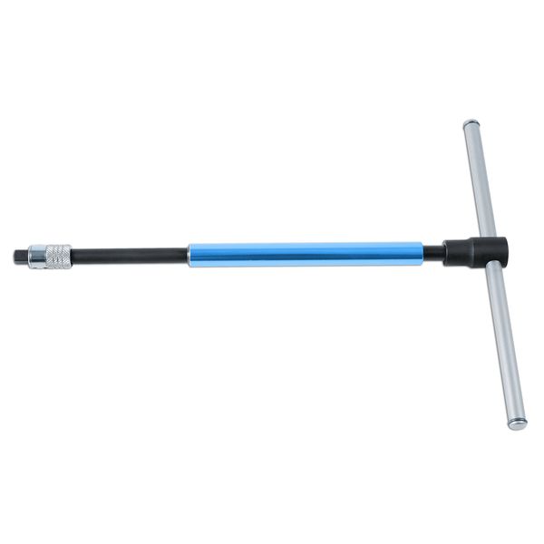 Laser 6581 T-Handle Spinner 1/4"D, Silver