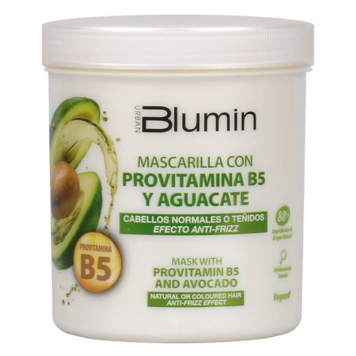 Blumin Anti-frizzy effect hair mask for avocado and provitamin B5 for normal or coloured hair, 700 ml