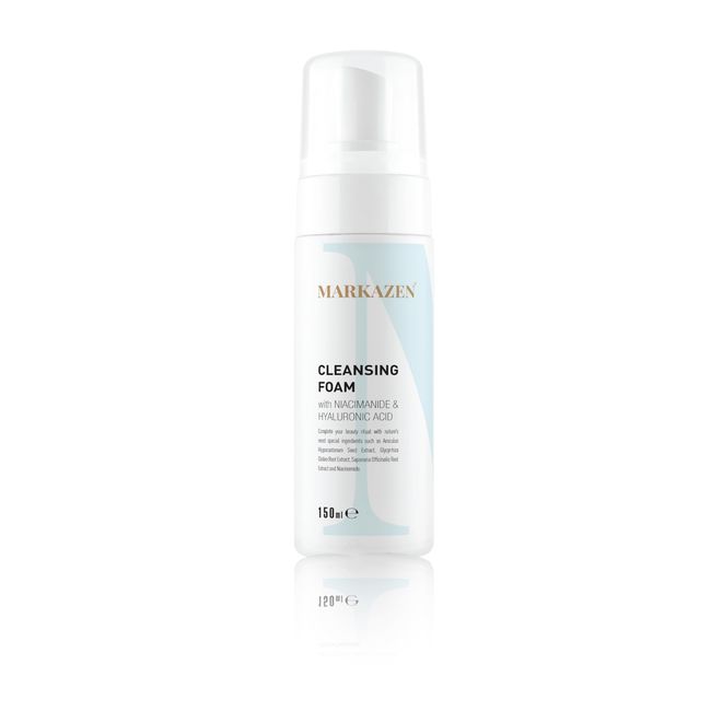 MARKAZEN NIACINAMIDE & HYALURONIC ASID TEMIZLEME KÖPÜĞÜ 150 ML.