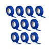 3M Temflex Multi-Purpose Vinyl Electrical Tape 165 3/4in x 60ft Blue 10 Rolls