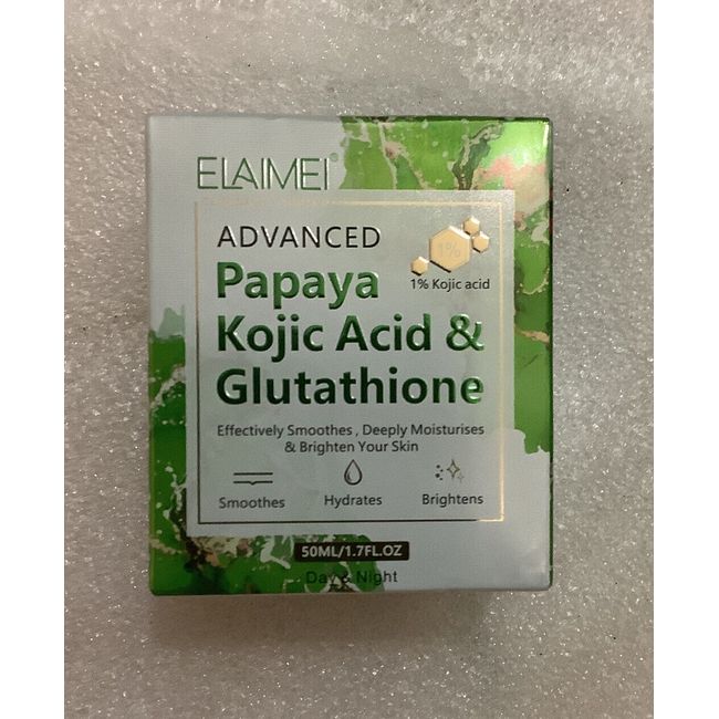 Papaya Kojic Acid Glutathione Cream Papaya Vitamin Deep face Moisturizer 07/2025