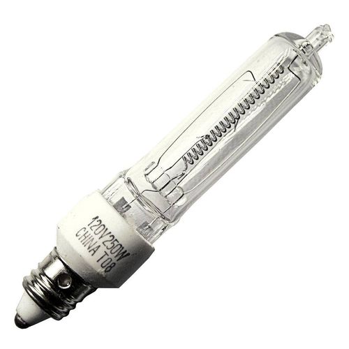 WESTINGHOUSE Lighting Corp 04769 250-watt Clear Single Halogen Bulb, No Size, No Color