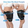 XL Hip Ice Pack Wrap Reusable Cold Application Brace with Extra Large Gel Pad &