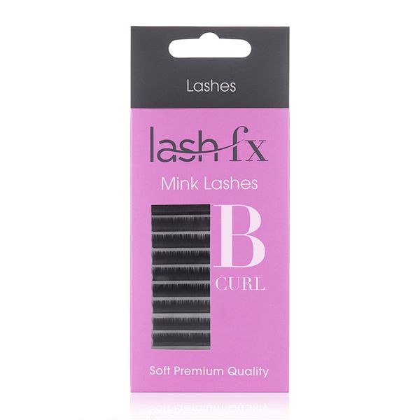 Lash FX B Curl 0.20 Eyelash Extensions Tray (10 mm)