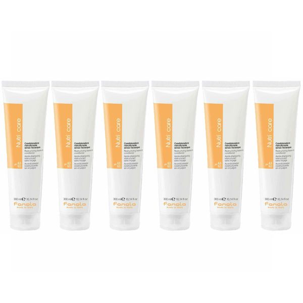 Fanola Nutri Care Restructuring Leave-in Conditioner, 10.14 oz  (6 Pack)