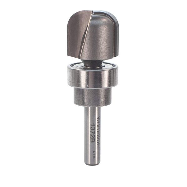 Whiteside Router Bits 1372B Bowl and Tray Bit - 1/4-Inch Radius, 3/4-Inch Cutting Diameter, 5/8-Inch Cutting Length, and 1/4-Inch Shank