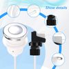 RESFNSE 16A On Off Push Button Switch Jetted Jet for Bath Tub Spa Garbage
