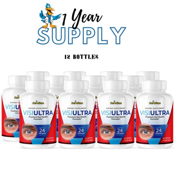 Visiultra- Eye Support- 12 Bottles- 720 Capsules