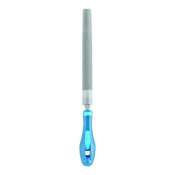 Pferd 11235157 Cut 2 Type Half-Round File, Silver/Blue, 150 mm