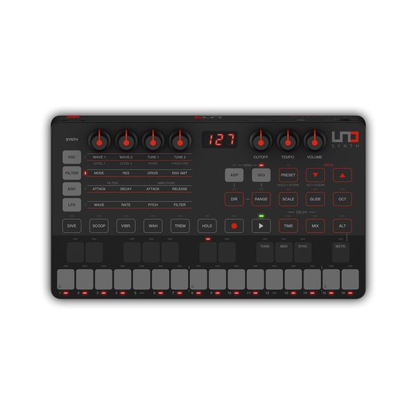 IK Multimedia IP-UNO-SYNTH-IN Echte Analog-Synthesizer