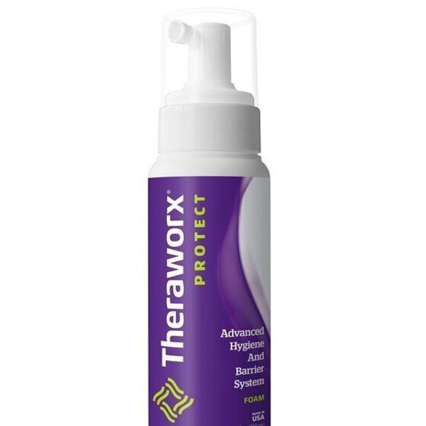 Theraworx Protect 3.4oz Foam Sanitize & Barrier & Defense System