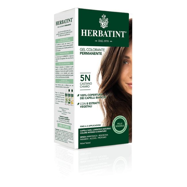 Herbatint 5N Chatain Clair Açık Kestane Saç Boyası, 135 Ml