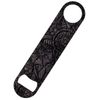 Metallic Flowers Bar Blade Bottle Opener 18x4cm