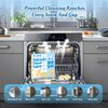 Dishwasher Cleaner Dish Washer Cleaning Tablets Deodorizer 24 Counts Lemon