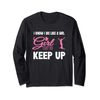 Damen Ski Geschenk Langarmshirt
