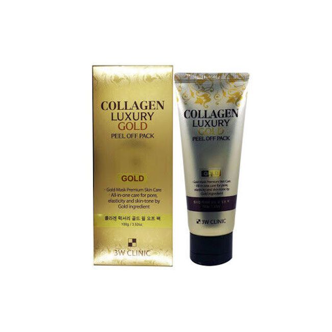 3W Clinic Collagen Luxury Gold Peel Off Pack (US SELLER)