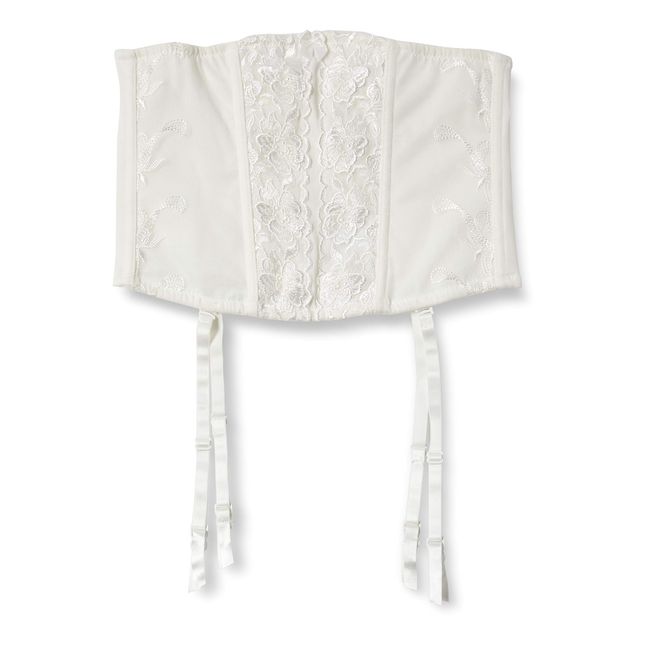 Forest 7822 Women's Bridal Waist Nippers, white (off-white)