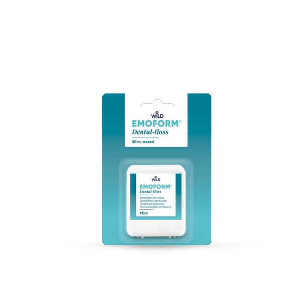 Emoform® Dental Floss Waxed Mint 50 m