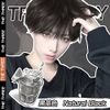 Hawkko Men's Wig, Short Full Wig, Men's Clothing, Black, Men's, Harajuku, Cool, Handsome, Natural, Small Face, Heat Resistant, Popular, Wig, Fashion, Imechen, Unisex, Short Hair, Net / Comb Included (Black Brown)