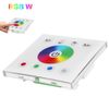 EVTSCAN LED Wall Switch Dimmer, Wall Mounted Colorful RGBW LED Touch Panel Controller Dimmer Switch for LED Strip Light (White)