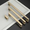 Asidrama 20 Pack Brushed Brass Kitchen Cabinet Knobs Dresser Knobs Drawer Knobs Cabinet Hardware Zinc Knobs for Dresser Drawers