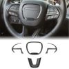 Carbon Center Console Dash Cover Gear Shift Trim Kit for Dodge Challenger 2015+