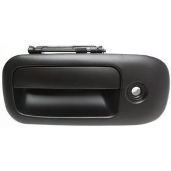 Door Handle For 2003-2009 Chevrolet Express 3500 Side Hinged Left Smooth Black