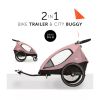 Hauck Dryk Duo Bike Trailer Rose