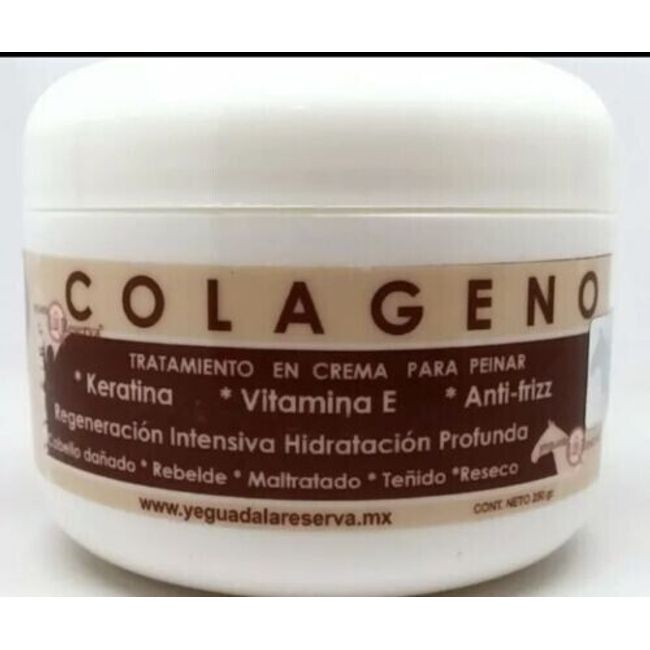 Colageno Yeguada la Reserva Grande de 250gr - Anti Frizz Treatment with Vitamin