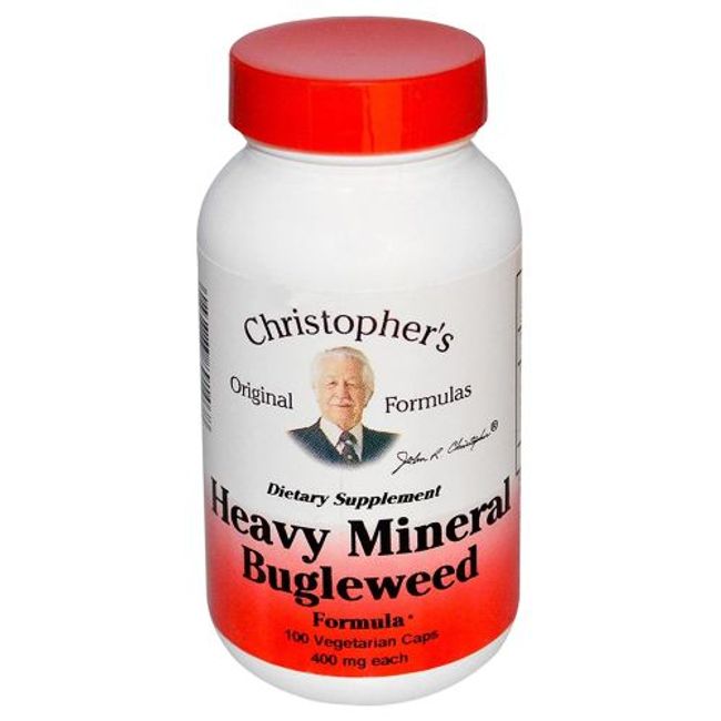 Heavy Mineral Bugleweed 100 Vegicaps By Dr. Christophers Formulas