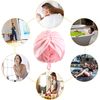 Jidyllic Silk Bonnet for Sleeping, Satin Sleep Cap Women's Anti-Frizz Bonnet Suitable for All Sizes and Hair Types, pink