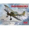 ICM 1:32 - Gloster Gladiator Mk.II, WWII British Fighter