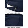 FASKUNOIE Men's Capri Shorts Long Summer Elastic Gym Shorts Yoga Cotton Soft Khaki Pants