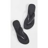 Havaianas Women's Slim Flip Flop, Black, 6 Medium US