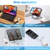 Ticenpe 2 in 1 USB C Lightning SD Card Reader for iPhone iPad, Macbook, Samsung, Camera, Laptop - SD/TF Card Adapter, 5Gbps Data Transfer, Plug & Play, Compatible with iOS, Android, Windows, Linux