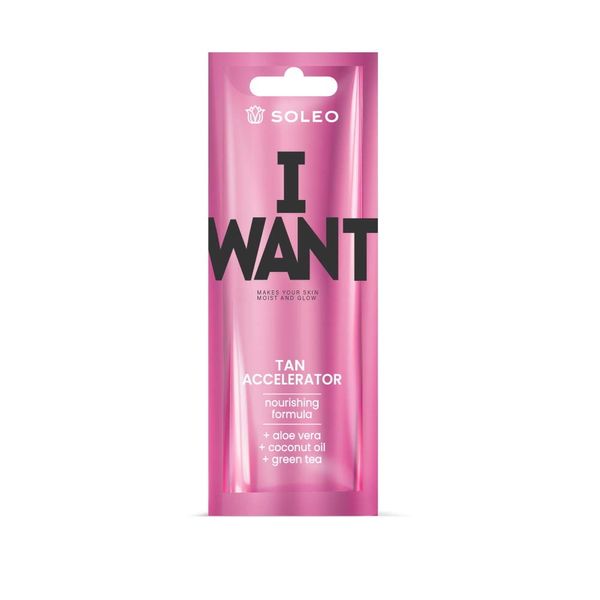 Soleo I Want Tan Accelerator (15ml)