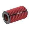 3/3.5/4inch Inlet Cold Air Intake Cone Replacement Performance Washable High Flow Dry Air Filter (RED)