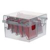 Layhou Plastic Blade Organizer for 8 Blades Storage Case Rack Clipper Comb Holder