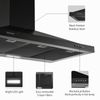 36 inch Kitchen Wall Mounted Range Hood 450CFM Vent 3-Speed Mechanical Control