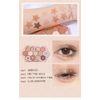 YAYAMIYA Eyeshadow, Cute, Honeyhive, 12 Colors, Makeup Palette, Honeysugar Tea Powder, Eyeshadow, INS Eyeshadow, Blush Dual Use, Waterproof, Sweat Resistant, High Color, Long Lasting, 0.4 oz (10.8 g), 02 Honey Tea Milk Coffee)